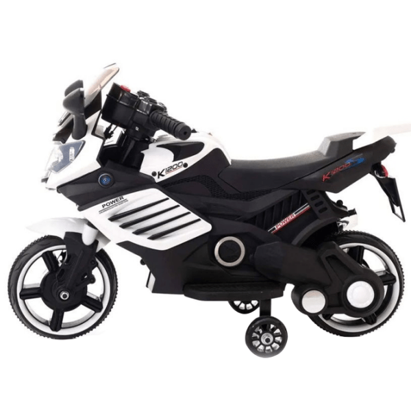 Motocicletă pentru copii Chipolino Moto Cross White 3+ | 25 kg | 3 km/ h photo 2