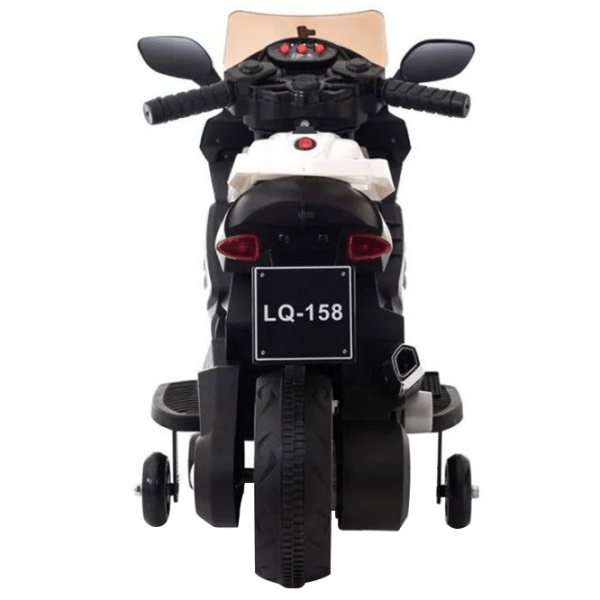 Motocicletă pentru copii Chipolino Moto Cross White 3+ | 25 kg | 3 km/ h photo 4