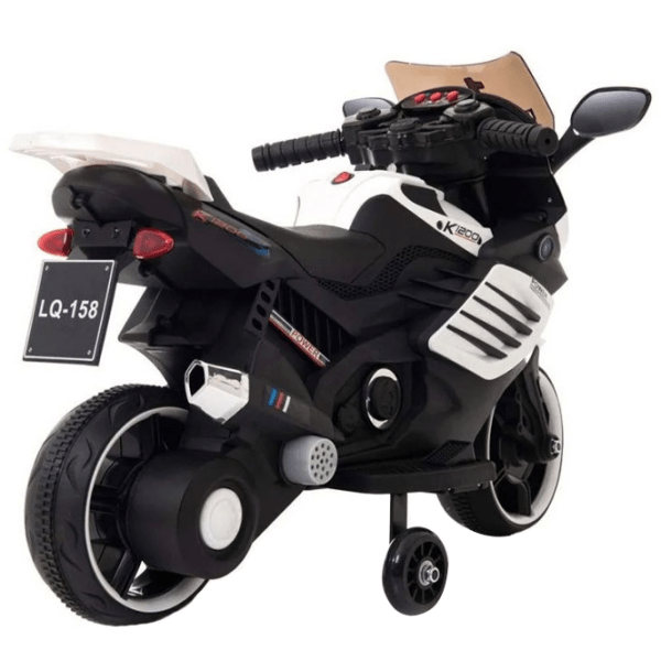 Motocicletă pentru copii Chipolino Moto Cross White 3+ | 25 kg | 3 km/ h photo 5
