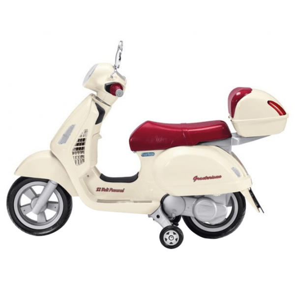 Motocicletă pentru copii Peg Perego Vespa Beige 3+ | 30 kg | 5 km/h photo 2
