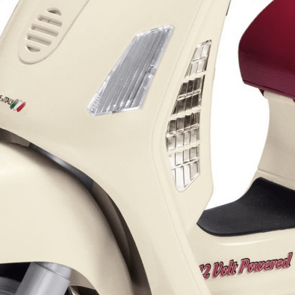 Motocicletă pentru copii Peg Perego Vespa Beige 3+ | 30 kg | 5 km/h photo 3