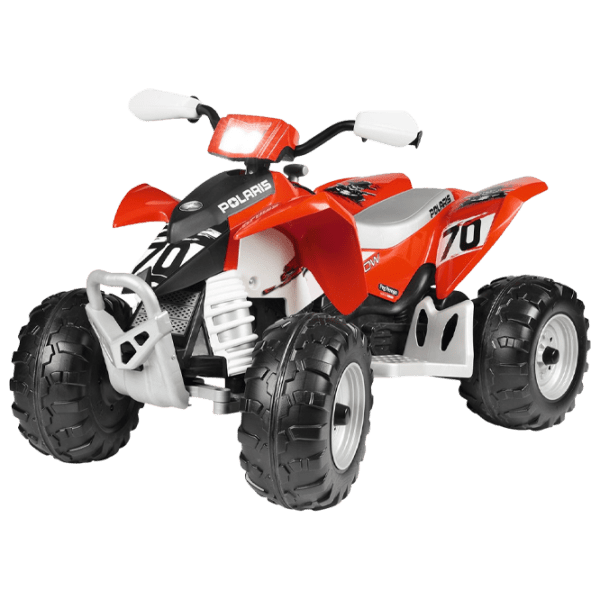 ATV pentru copii Peg Perego Polaris Outlaw Red 3+ | 40 kg | 7.4 km/h photo 1