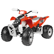 ATV pentru copii Peg Perego Polaris Outlaw Red 3+ | 40 kg | 7.4 km/h