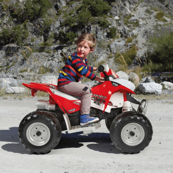 ATV pentru copii Peg Perego Polaris Outlaw Red 3+ | 40 kg | 7.4 km/h photo 7