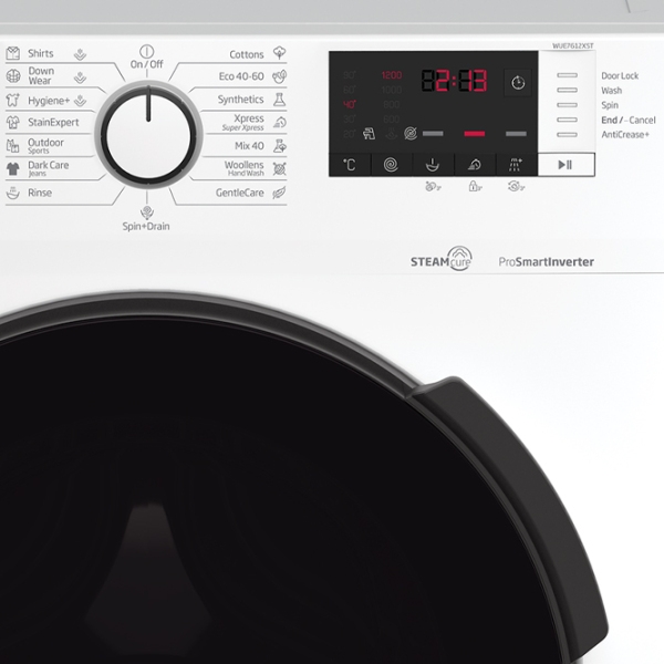 Mașină de spălat Beko WUE7612XST White 7 kg, 1200 rpm, D photo 4