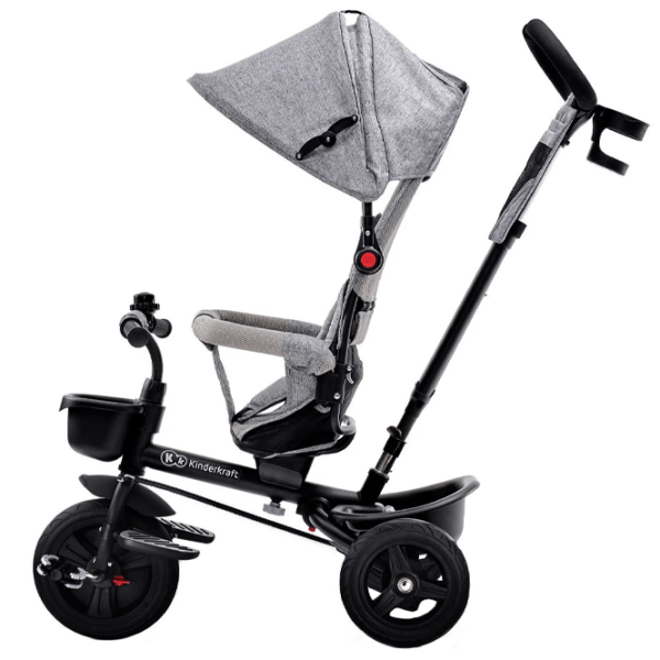 Трицикл KinderKraft Aveo Серый Сталь/ Детский photo 3