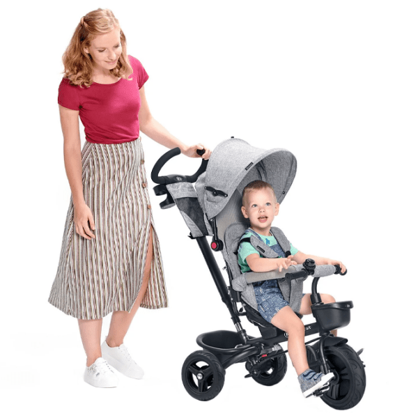 Трицикл KinderKraft Aveo Серый Сталь/ Детский photo 9