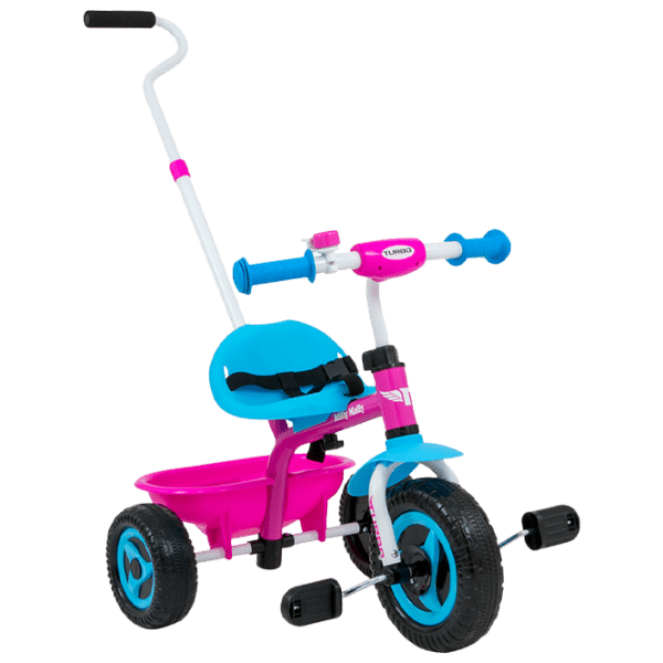 Трицикл Milly Mally Turbo Розовый Сталь/ Детский photo 1