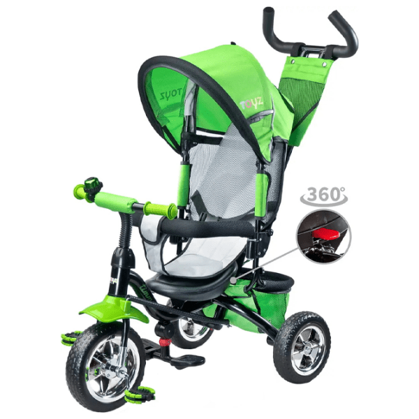 Triciclu Toyz Timmy Green Oțel/ Pentru copii photo 4