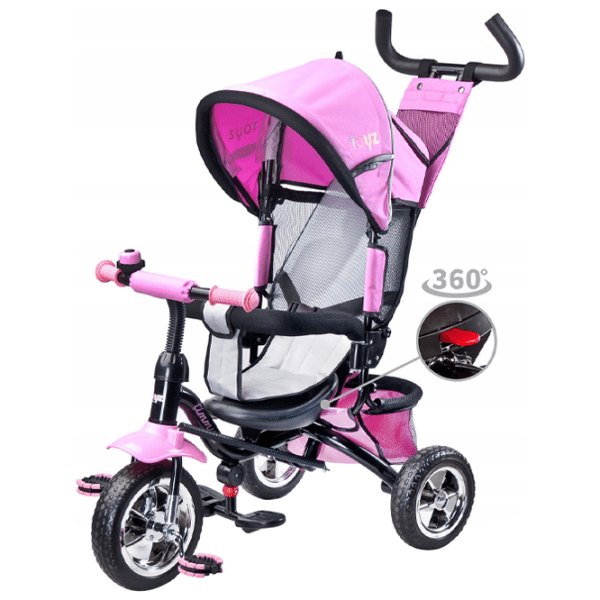 Triciclu Toyz Timmy Pink Oțel/ Pentru copii photo 4