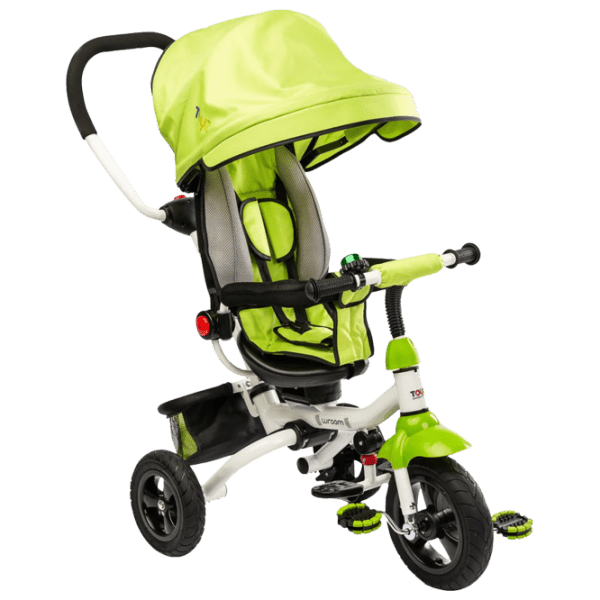 Triciclu Toyz Wroom Green Metal/ Pentru copii photo 1