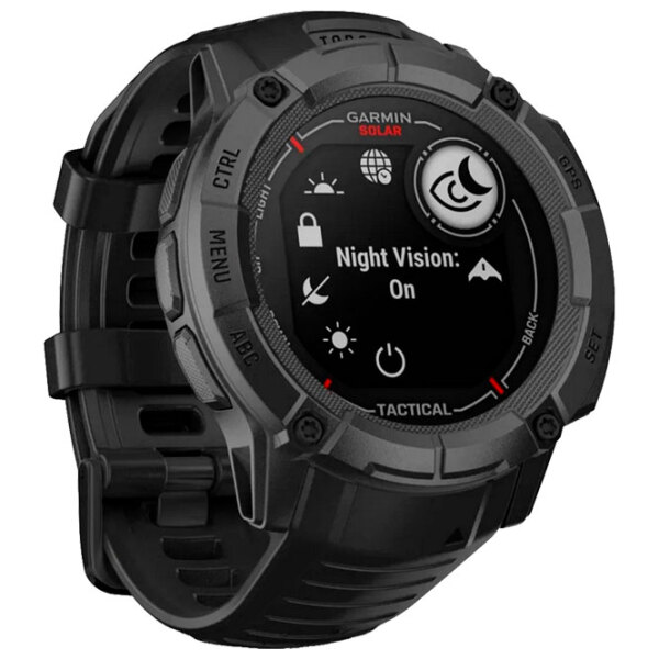 Умные часы Garmin Instinct 2X Solar Tactical Edition Черный 1.1" | 50 мм | Прочное полимерное волокно/Силикон
| 010-02805-03 photo 7