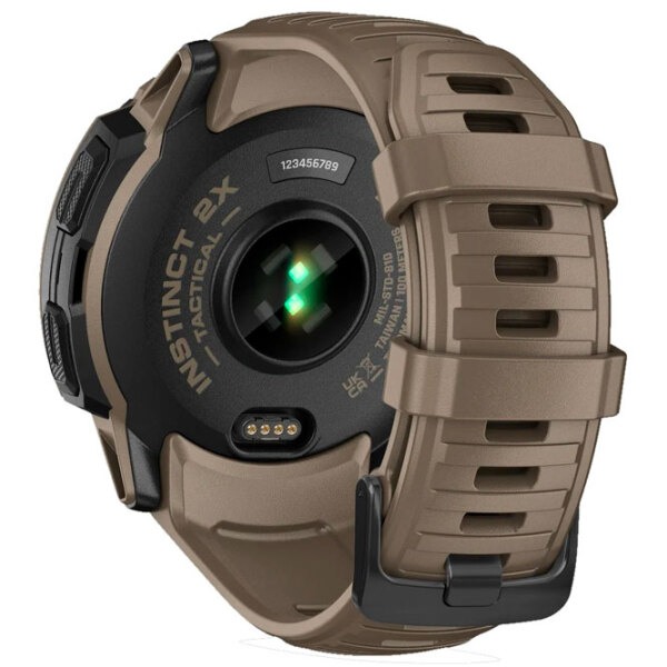 Умные часы Garmin Instinct 2X Solar Tactical Edition Коричневый 1.1" | 50 мм | Прочное полимерное волокно/Силикон
| 010-02805-02 photo 7
