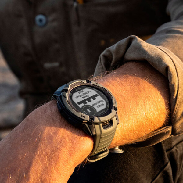 Умные часы Garmin Instinct 2X Solar Tactical Edition Коричневый 1.1" | 50 мм | Прочное полимерное волокно/Силикон
| 010-02805-02 photo 11