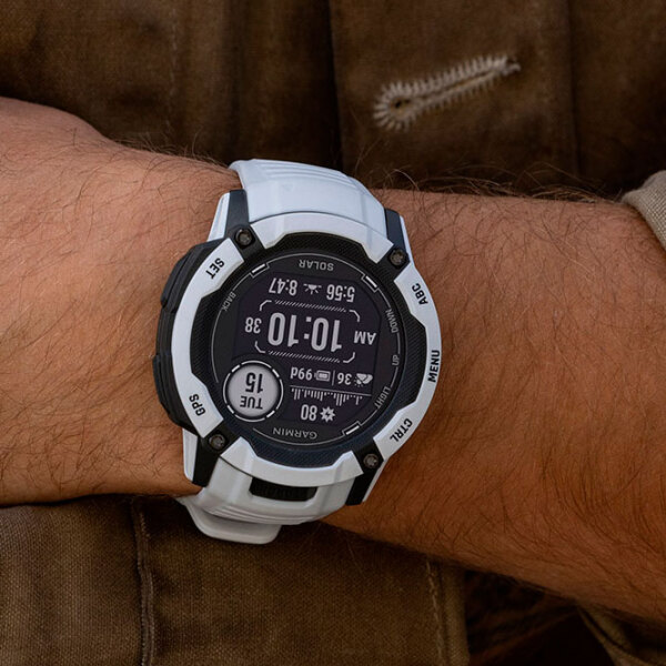 Умные часы Garmin Instinct 2X Solar Белый 1.1" | 50 мм | Прочное полимерное волокно/Силикон
| 010-02805-04 photo 7