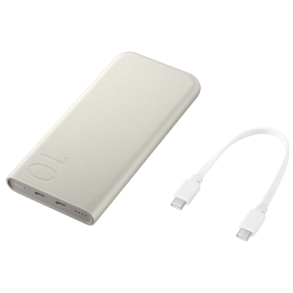 Power Bank 10000 мАч Samsung EB-P3400 (25 Вт) Бежевый  photo 6