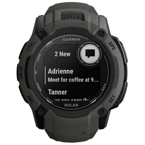 Умные часы Garmin Instinct 2X Solar Черный 1.1" | 50 мм | Прочное полимерное волокно/Силикон
| 010-02805-00 photo 2
