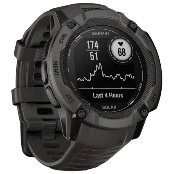 Умные часы Garmin Instinct 2X Solar Черный 1.1" | 50 мм | Прочное полимерное волокно/Силикон
| 010-02805-00 photo 3
