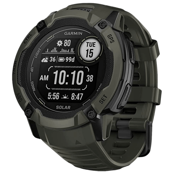 Ceas inteligent Garmin Instinct 2X Solar Green 1.1" | 50 mm | Fibră polimerică durabilă/Silicon
| 010-02805-05 photo 1