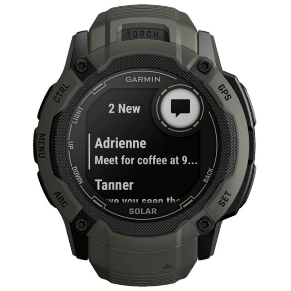 Ceas inteligent Garmin Instinct 2X Solar Green 1.1" | 50 mm | Fibră polimerică durabilă/Silicon
| 010-02805-05 photo 2
