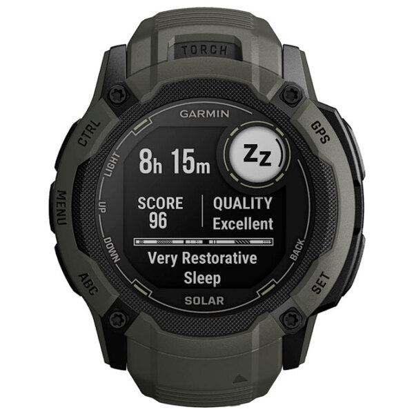 Ceas inteligent Garmin Instinct 2X Solar Green 1.1" | 50 mm | Fibră polimerică durabilă/Silicon
| 010-02805-05 photo 3