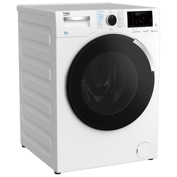 Mașină de spălat cu uscător Beko HTV8746XF White 8 kg, 1400 rpm, C photo 2