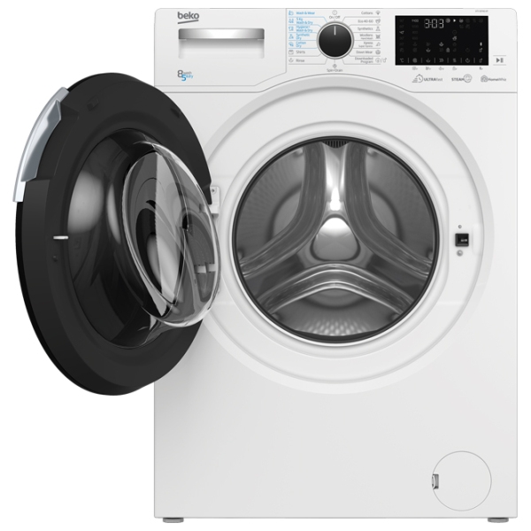 Mașină de spălat cu uscător Beko HTV8746XF White 8 kg, 1400 rpm, C photo 3