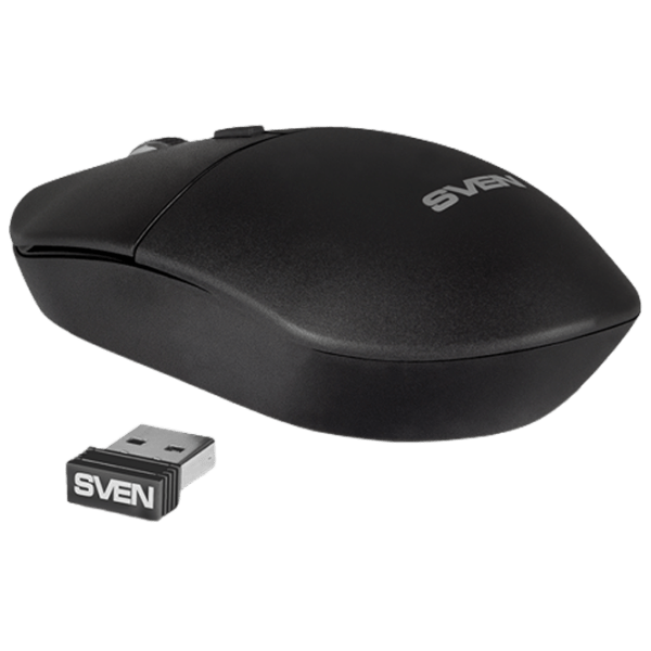 Mouse Sven RX-515SW Black Fără fir, 1600 dpi photo 4