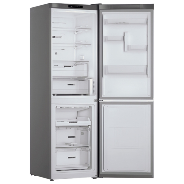 Frigider Whirlpool W7X 82I OX Inox 231l/ No Frost, 104l/ No Frost, A++ photo 2