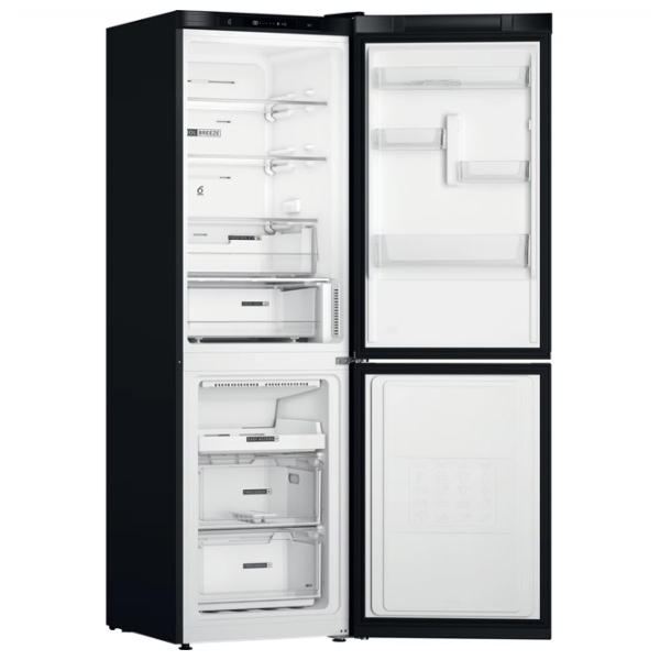 Frigider Whirlpool W7X 82I K Black 231l/ No Frost, 104l/ No Frost, A++ photo 3
