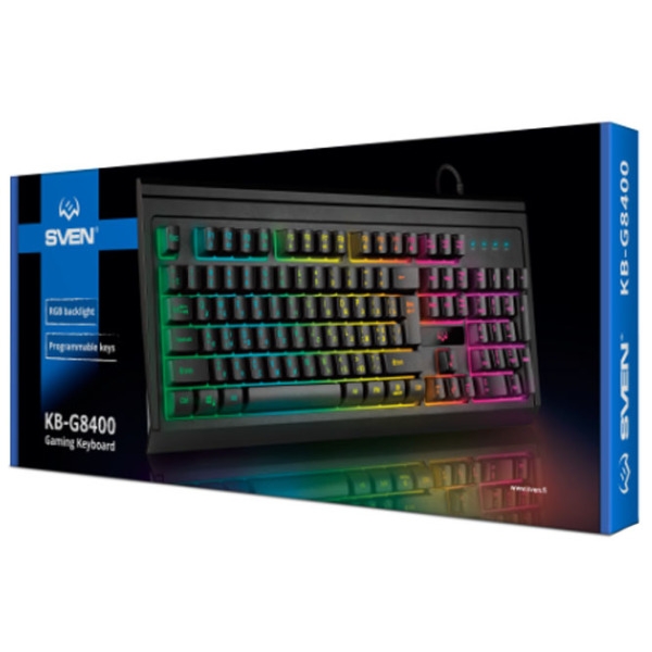 Клавиатура Sven KB-G8400 Черный Игровой, Проводная photo 5