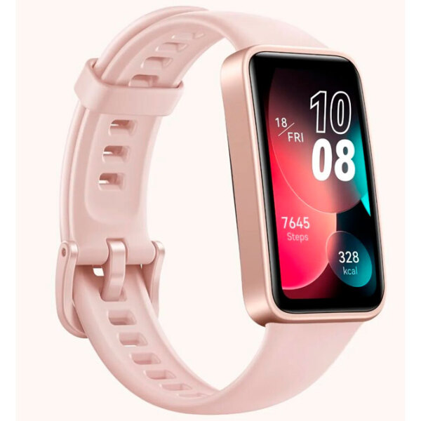 Фитнес-браслет Huawei Band 8 Розовый 1.47", 194 x 368, AMOLED photo 2