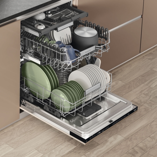 Посудомоечная машина Hotpoint-Ariston HM7 42 L Черный 15 комплектов, A+++ photo 4