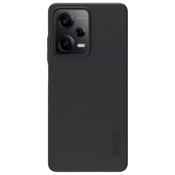 Чехол для смартфона Xiaomi Redmi Note 12 5G/ Poco X5 5G (Super Frosted Shield) Черный Nillkin, PP, Back photo 1