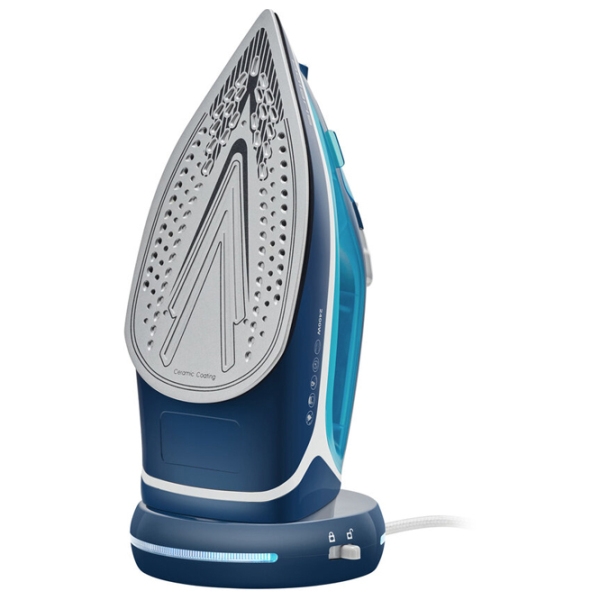 Fier de călcat Polaris PIR2444K Blue 2400 W, 45 g/ min, 0.3 l, Ceramică photo 3