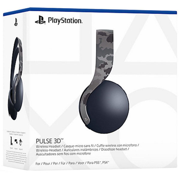 Căști Sony Pulse 3D Gray Fără fir/ Gaming/ Over the ear photo 6