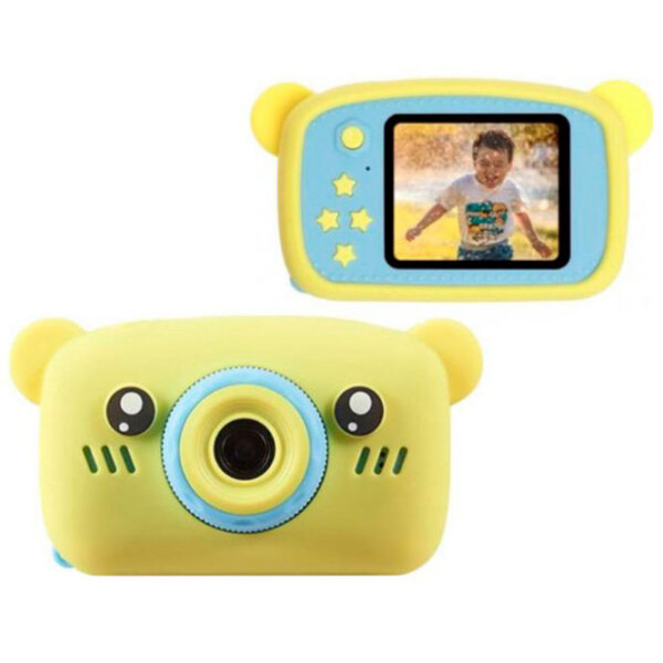 Cameră foto Chigoods Bear Yellow Pentru copii, 3+ photo 4