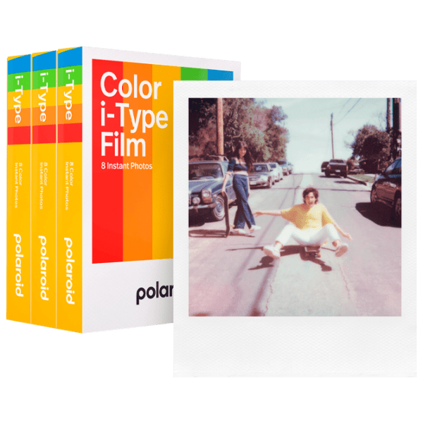 Фотобумага для Polaroid I-Type (8шт.) Белый Глянец photo 1