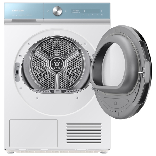 Mașină de uscat rufe Samsung Bespoke DV90BB9445GMS7 White 9 kg, A+++ photo 5