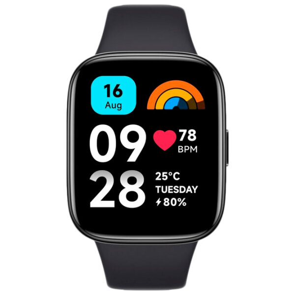 Ceas inteligent Xiaomi Redmi Watch 3 Active Black 1.83" | 46.4 mm | NVCM/ Silicon
| photo 2