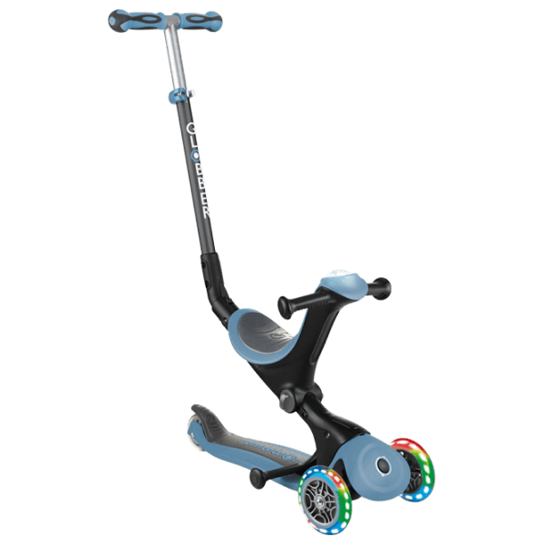 Детский трёхколёсный самокат Globber Go Up Deluxe (7234-002) Синий 1 год, 50 кг, Полиуретановые photo 1
