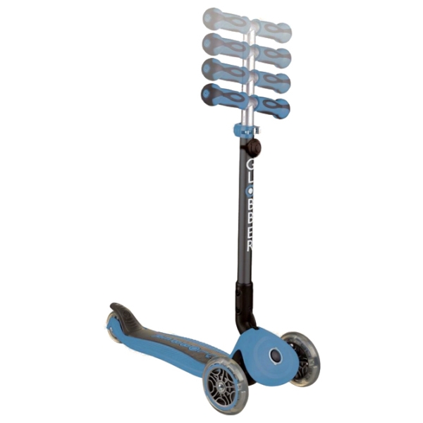 Детский трёхколёсный самокат Globber Go Up Deluxe (7234-002) Синий 1 год, 50 кг, Полиуретановые photo 4
