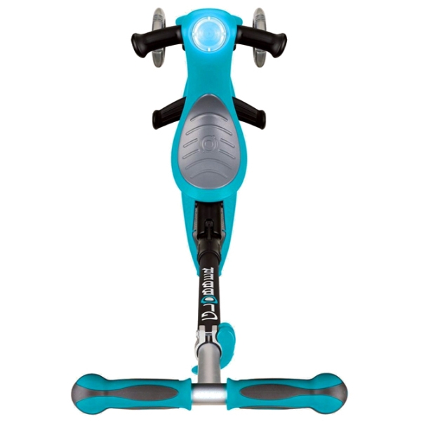 Детский трёхколёсный самокат Globber Go Up Deluxe (7234-003) Бирюзовый 1 год, 50 кг, Полиуретановые photo 3