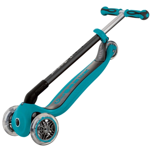Детский трёхколёсный самокат Globber Go Up Deluxe (7234-003) Бирюзовый 1 год, 50 кг, Полиуретановые photo 5