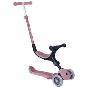 Детский трёхколёсный самокат Globber Go Up Foldable Plus (7235-001) Розовый 15 месяцев, 50 кг, Полиуретановые