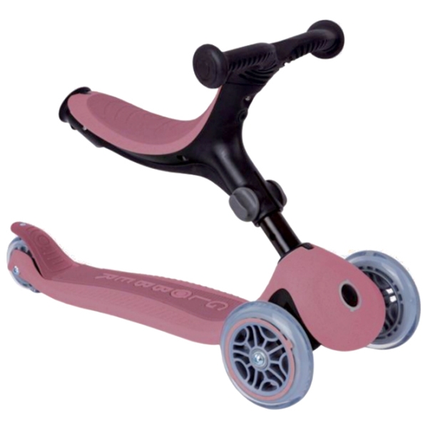 Детский трёхколёсный самокат Globber Go Up Foldable Plus (7235-001) Розовый 15 месяцев, 50 кг, Полиуретановые photo 3