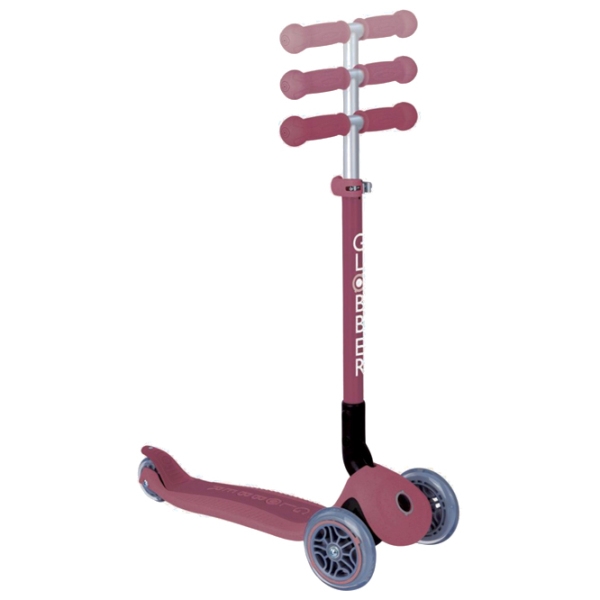 Детский трёхколёсный самокат Globber Go Up Foldable Plus (7235-001) Розовый 15 месяцев, 50 кг, Полиуретановые photo 4