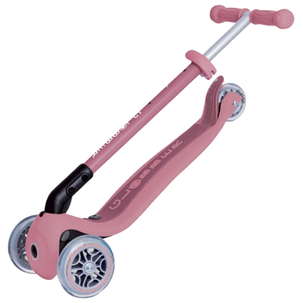 Детский трёхколёсный самокат Globber Go Up Foldable Plus (7235-001) Розовый 15 месяцев, 50 кг, Полиуретановые photo 6
