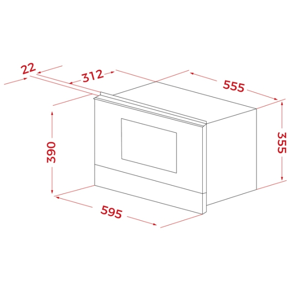 Cuptor cu microunde Teka ML 8220 BIS L WH White Cu grill, 22 l, 850 W photo 7