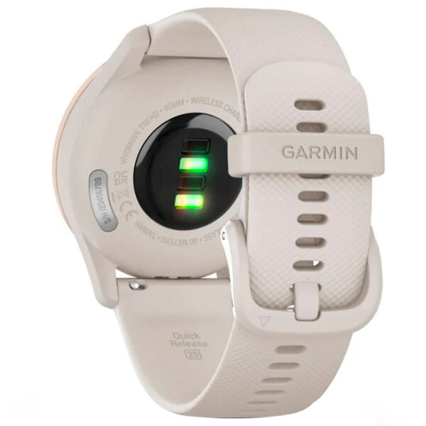 Умные часы Garmin Vivomove Trend Персиковый 1" | 40 мм | Прочное полимерное волокно / Нержавеющая сталь/Силикон
| 010-02665-01 photo 7